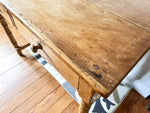 Load image into Gallery viewer, Victorian Pine Faux Bamboo Console / Hall Table / Desk
