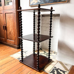 Load image into Gallery viewer, Antique Bobbin Three Tier Etagere
