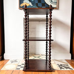 Load image into Gallery viewer, Antique Bobbin Three Tier Etagere
