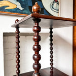 Load image into Gallery viewer, Antique Bobbin Three Tier Etagere
