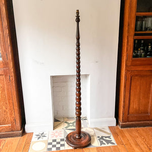 Vintage Bobbin Floor Lamp