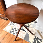Load image into Gallery viewer, Antique Faux Bamboo Cricket Side Table
