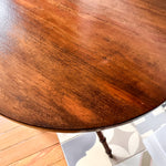 Load image into Gallery viewer, Antique Faux Bamboo Cricket Side Table
