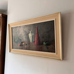 Load image into Gallery viewer, Large Vintage Belgian Oil On Canvas Still Life Painting, Signed
