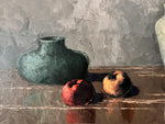 Load image into Gallery viewer, Large Vintage Belgian Oil On Canvas Still Life Painting, Signed
