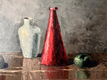 Load image into Gallery viewer, Large Vintage Belgian Oil On Canvas Still Life Painting, Signed
