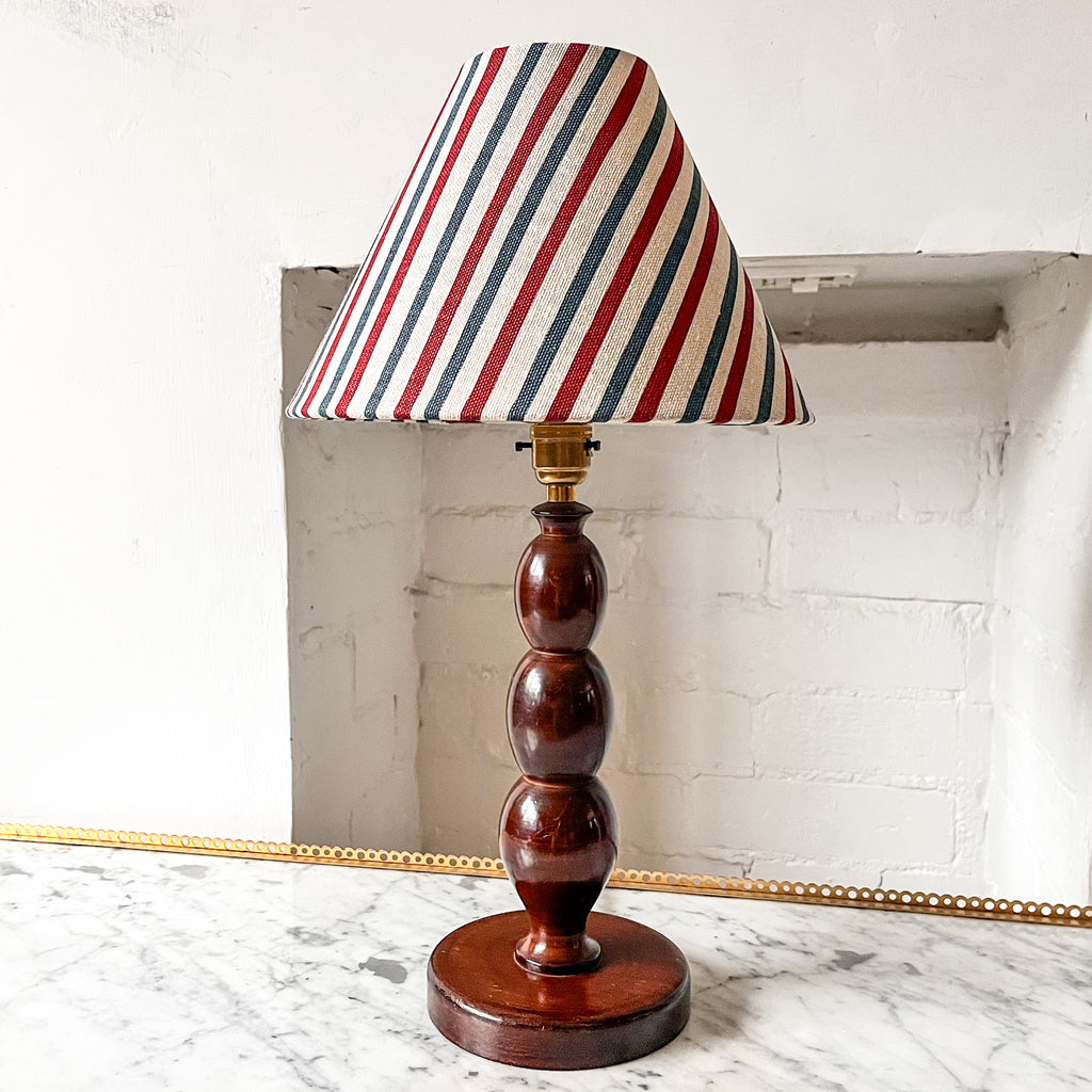 Vintage Bobbin Table Lamp