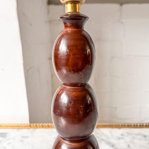 Vintage Bobbin Table Lamp