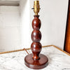 Vintage Bobbin Table Lamp