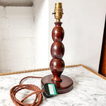 Load image into Gallery viewer, Vintage Bobbin Table Lamp
