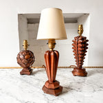 Load image into Gallery viewer, Vintage Table Lamp - One Off Piece Made And Signed By An Artist
