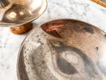 Load image into Gallery viewer, A Pair Of Vintage Silver Plated Candle Holders Or Trinket Dishes
