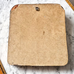 Load image into Gallery viewer, Vintage French Hammered Brass Mirror In The Arts &amp; Crafts Style
