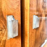 Load image into Gallery viewer, A Pair Of Art Deco Bedside Cabinets With Marble Tops
