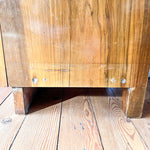 Load image into Gallery viewer, A Pair Of Art Deco Bedside Cabinets With Marble Tops
