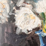 Load image into Gallery viewer, Swedish Oil On Board Still Life With Blue Jug, Signed
