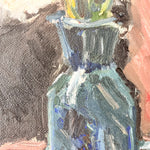 Load image into Gallery viewer, Swedish Oil On Board Still Life With Blue Jug, Signed
