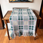 Load image into Gallery viewer, Vintage Welsh Blanket In Blue And Pink Colour Ways
