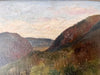 Swedish Oil On Board Landscape