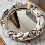 Load image into Gallery viewer, Ceramic Mermaid Mirror By Artist Sylvie Aurore Nisbet
