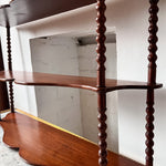 Load image into Gallery viewer, French Antique Bobbin Wall Shelf

