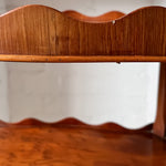 Load image into Gallery viewer, Vintage Scalloped Three Tier Reprodux Etagere
