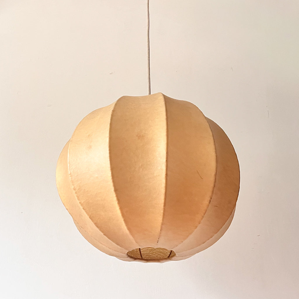 Italian Mid Century Cocoon Ceiling Light Circa 1960s