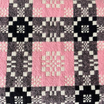 Load image into Gallery viewer, Vintage Welsh Blanket In Cream And Pink Colour Ways
