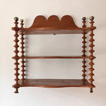Load image into Gallery viewer, Large French Vintage Shelf With Spindle Supports
