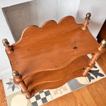 Load image into Gallery viewer, Large French Vintage Shelf With Spindle Supports
