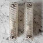 Load image into Gallery viewer, A Pair Of German Mid Century Glass Wall Sconces
