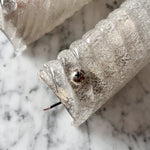 Load image into Gallery viewer, A Pair Of German Mid Century Glass Wall Sconces
