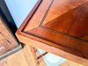 A Pair Of Large Vintage Faux Bamboo Side Tables