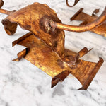 Load image into Gallery viewer, A Pair Of Vintage Hollywood Regency Toleware Wall Sconces
