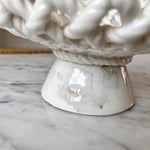 Load image into Gallery viewer, Vintage White Ceramic Lattice Bowl
