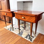 Load image into Gallery viewer, ON HOLD - Pair Of French Mid Century Bedside Cabinets Circa 1950s
