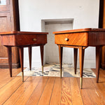 Load image into Gallery viewer, ON HOLD - Pair Of French Mid Century Bedside Cabinets Circa 1950s
