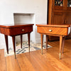 ON HOLD - Pair Of French Mid Century Bedside Cabinets Circa 1950s