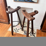 Load image into Gallery viewer, Spanish Vintage Brutalist "Marbella" Bar Stools
