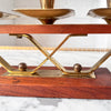 Mid Century Gilt Candlestick