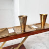 Mid Century Gilt Candlestick