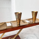 Load image into Gallery viewer, Mid Century Gilt Candlestick
