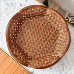 Load image into Gallery viewer, Large Vintage Ceramic Woven Bowl
