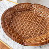 Large Vintage Ceramic Woven Bowl