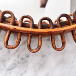 Load image into Gallery viewer, Mid-Century Italian Franco Albini Bamboo Wall Mirror
