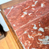 Pair Of Italian Art Deco Marble Top Bedside Cabinets