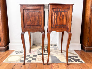 A Pair Of Vintage French Bedside Cabinets