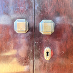Load image into Gallery viewer, Large French Antique Art Deco Marble Top Cabinet
