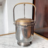 Italian Art Deco Silver Plated Ice Bucket