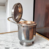 Italian Art Deco Silver Plated Ice Bucket